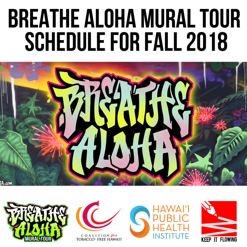 Breathe Aloha Mural Tour Schedule